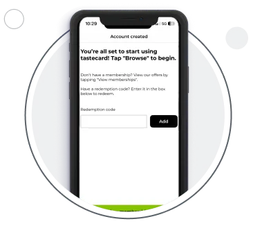 Verify your email and redeem your code